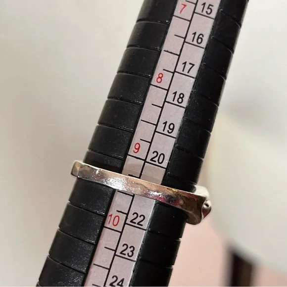 Vintage Retro Silver Dice Goth punk Disco Ring - Picture 16 of 16